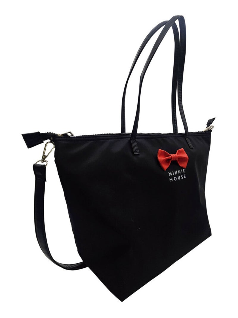 Sac à main 47x31x16 cm Minnie Mouse Noir Noir - Kiabi