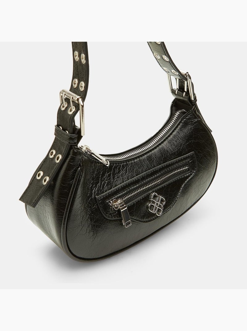 Sac à main à poignées courtes BATA RED LABEL Noir - Kiabi