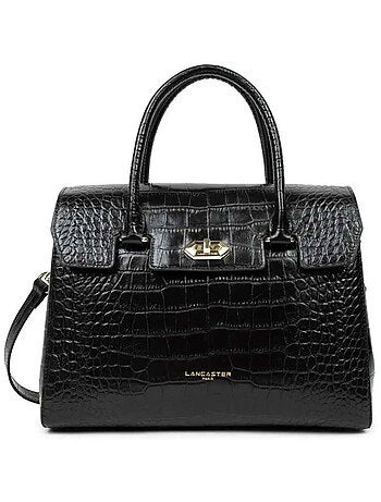Sac à Main A rabat avec fermoir Exotic Croco Croco