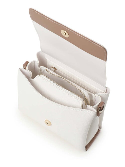 Sac à main Alexia Valentino  Bianco/Cuoio - Kiabi