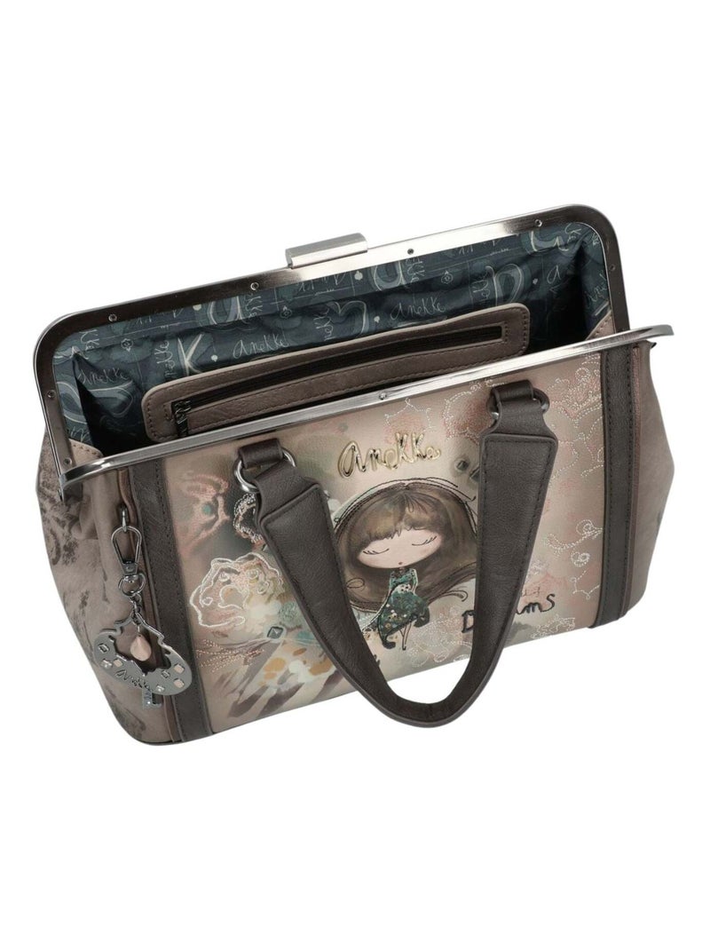 Sac à main Anekke Real  Taupe Beige - Kiabi
