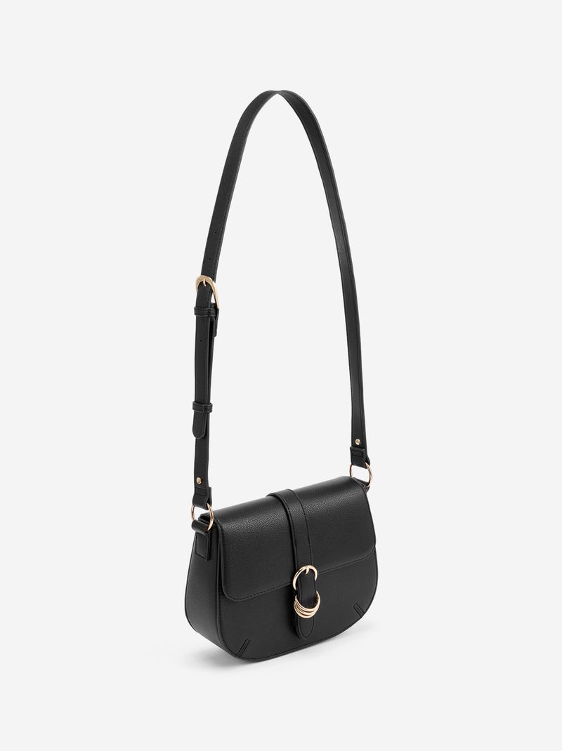 Sac à main avec bandoulière Noir - Kiabi