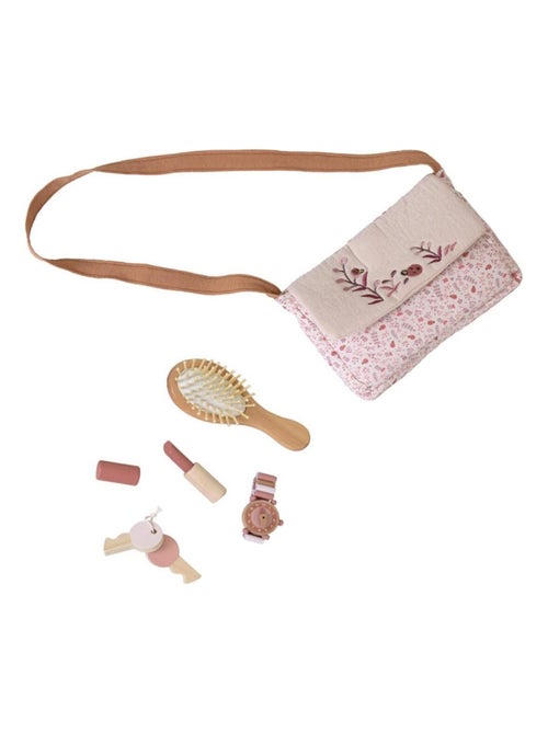 Sac a main avec set de beaute en bois Coccinelle - Kiabi