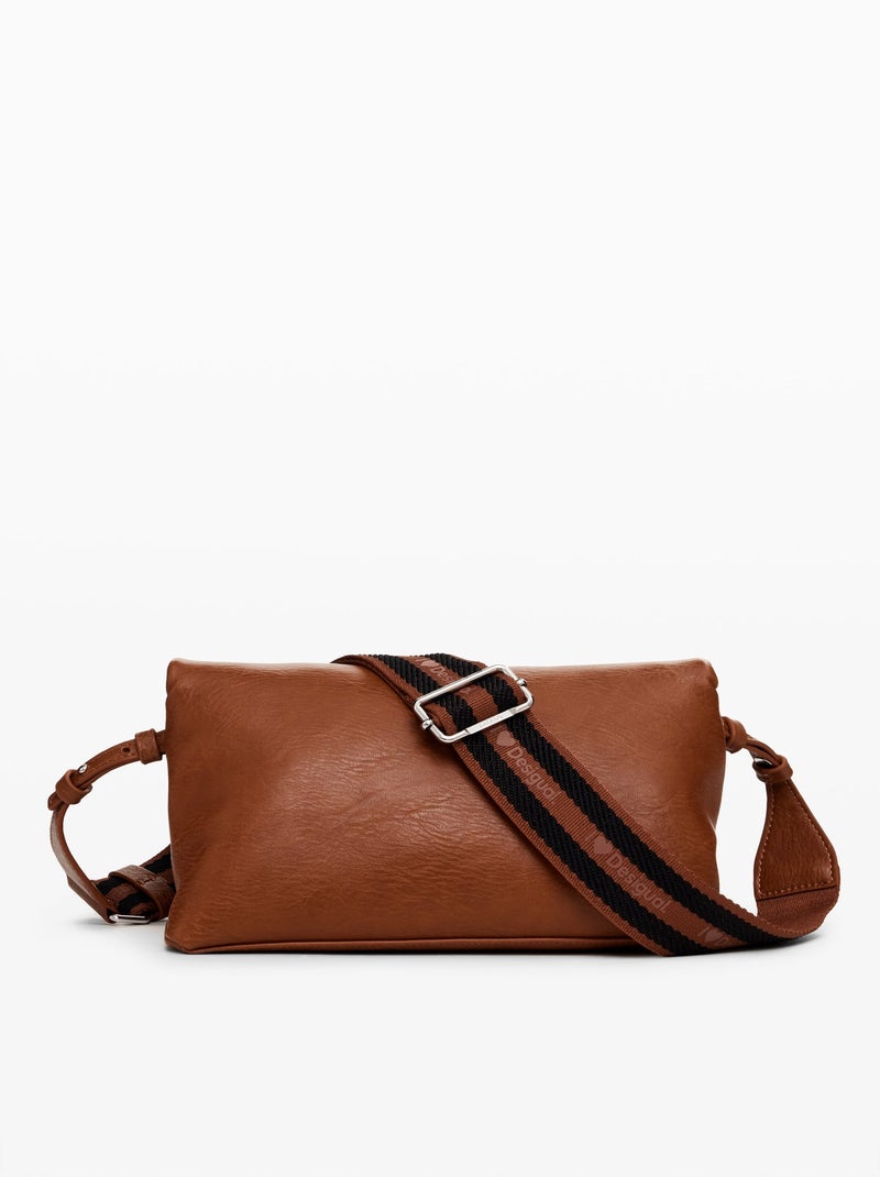 Sac A Main Bandoulière Desigual Venecia Marron - Kiabi