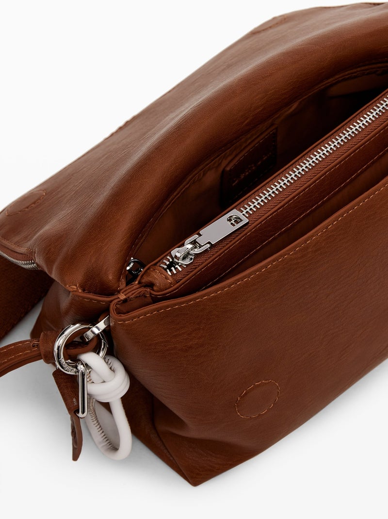 Sac A Main Bandoulière Desigual Venecia Marron - Kiabi