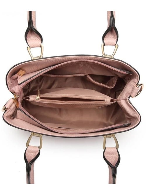 Sac à main bandoulière simili cuir grain galet logo m - miss lulu - Kiabi Sac à main bandoulière simili cuir grain galet logo m - miss lulu - Kiabi