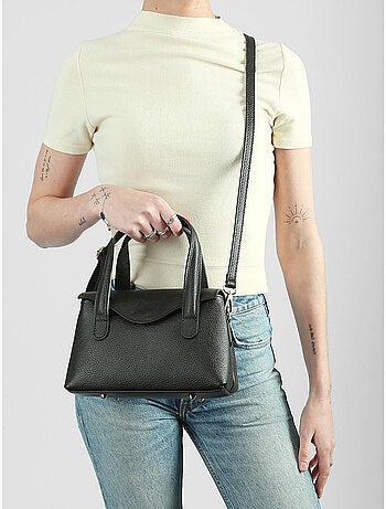 Sac à main caviar cuir milano cuir de vachette