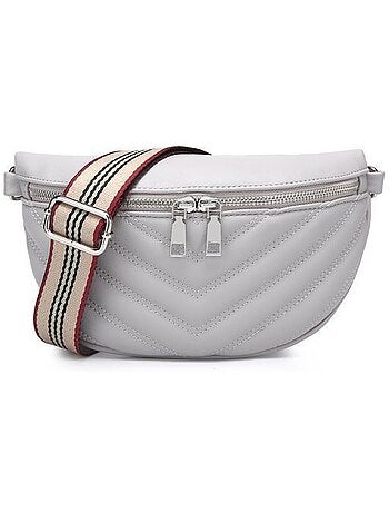 Sac à main compact cuir pu imperméable 24x9x15 cm - miss lulu