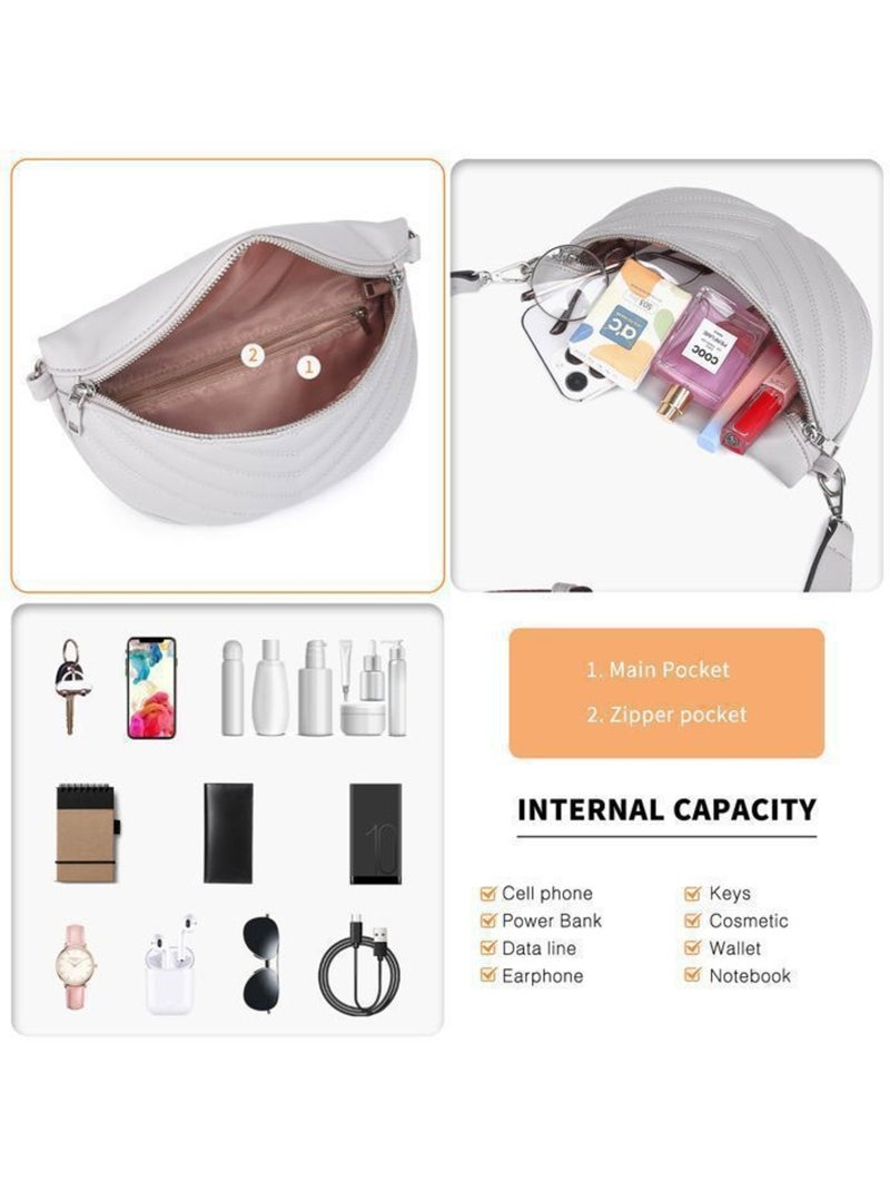 Sac à main compact cuir pu imperméable 24x9x15 cm - miss lulu Gris - Kiabi