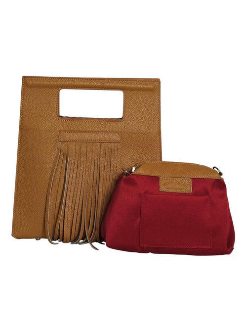 Sac à main cuir  LIV - Kiabi