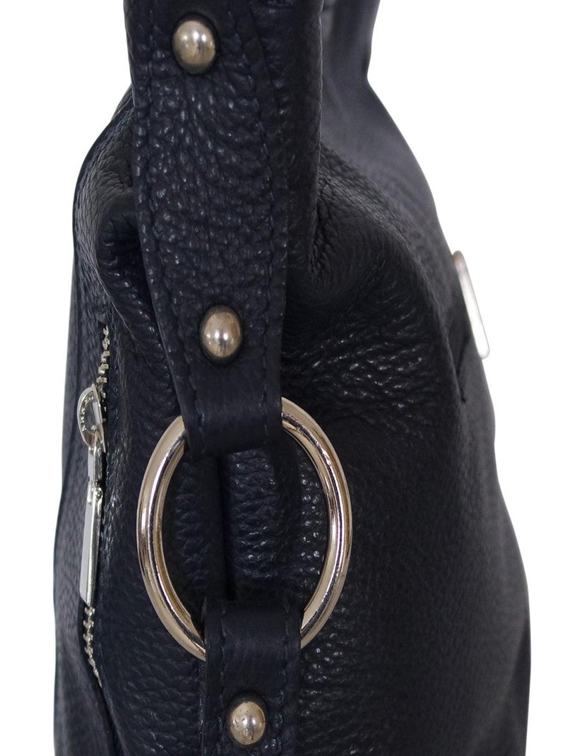 Sac à main cuir SWEETY Bleu marine - Kiabi