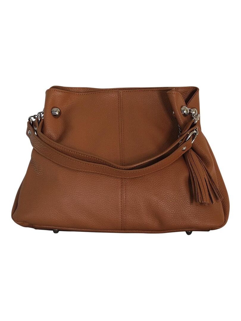 Sac cuir italien camel sales