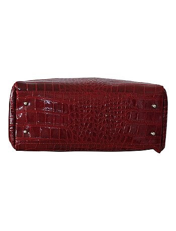 Sac a main cuir vernis