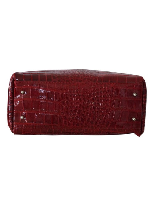 Sac a main cuir vernis - Kiabi