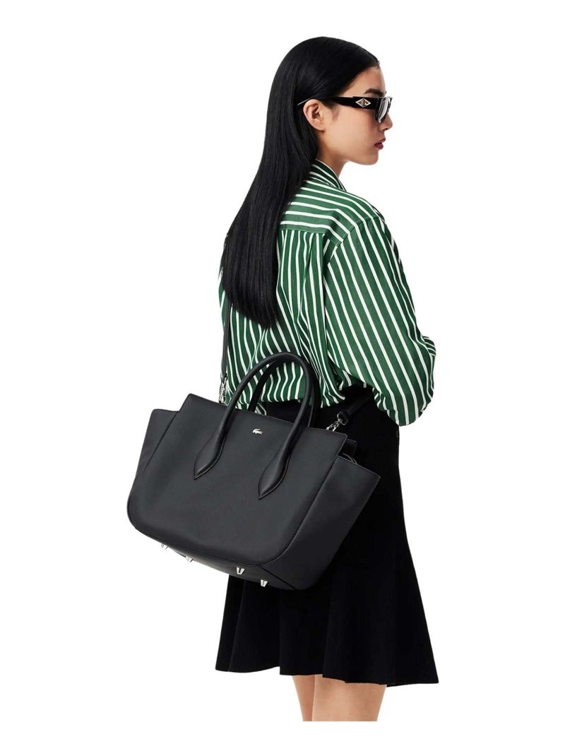 Sac à main Daily City Lacoste Noir - Kiabi