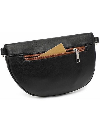Sac à main design elegant cuir pu imperméable 24x9x15 cm - miss lulu