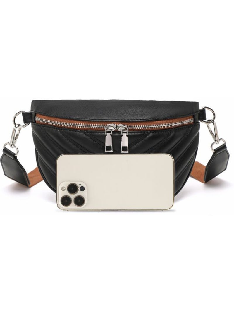 Sac à main design elegant cuir pu imperméable 24x9x15 cm - miss lulu Noir - Kiabi