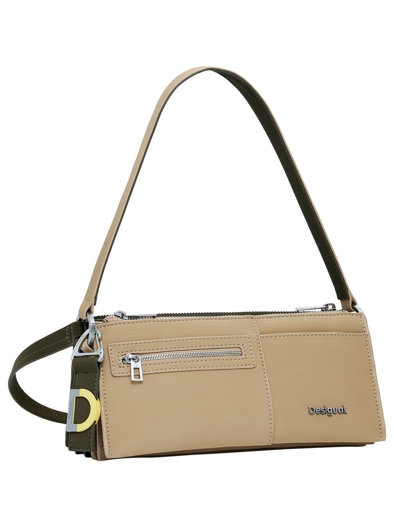 Sac à Main Desigual Delta Nova Silver Beige - Kiabi