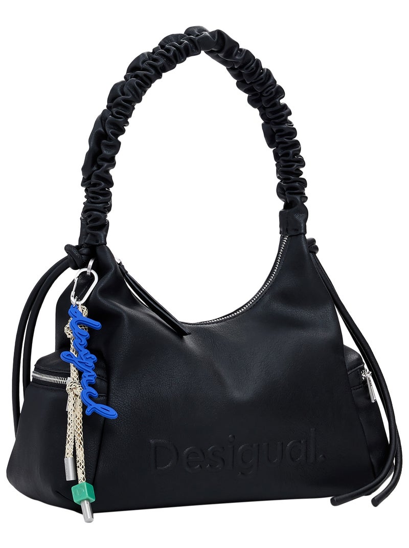 Sac à Main Desigual Half Logo Montville Noir - Kiabi