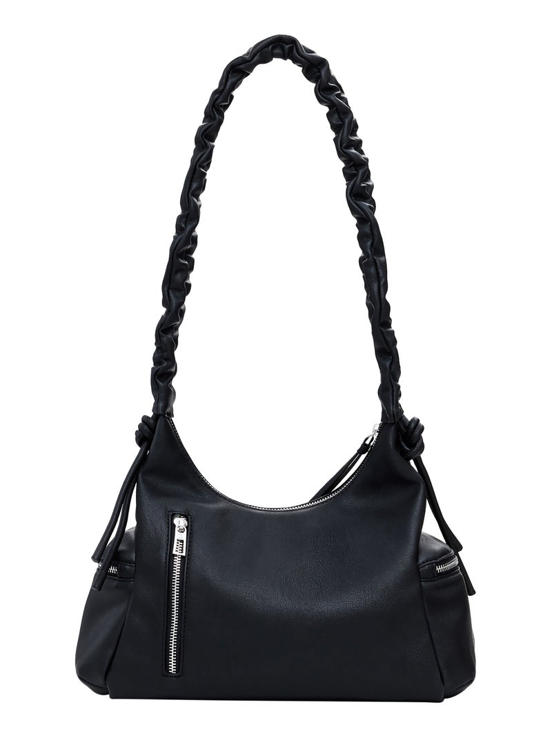 Sac à Main Desigual Half Logo Montville Noir - Kiabi