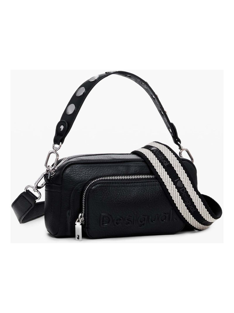 Sac à Main Desigual Half Logo Noir - Kiabi