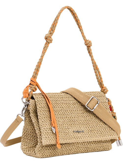 Sac à Main Desigual Half Logo Raffia Vanecia - Kiabi Sac à Main Desigual Half Logo Raffia Vanecia - Kiabi