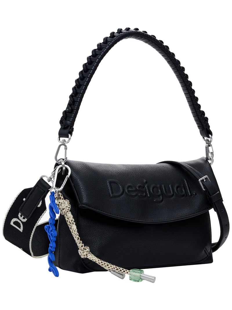Sac à Main Desigual Half Logo Trokel Noir - Kiabi