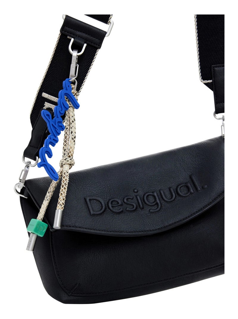 Sac à Main Desigual Half Logo Trokel Noir - Kiabi