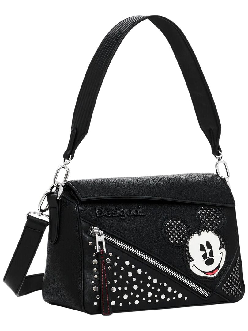 Sac a Main Desigual Mickey Studstyle Phuket Mini Noir Kiabi 61.56