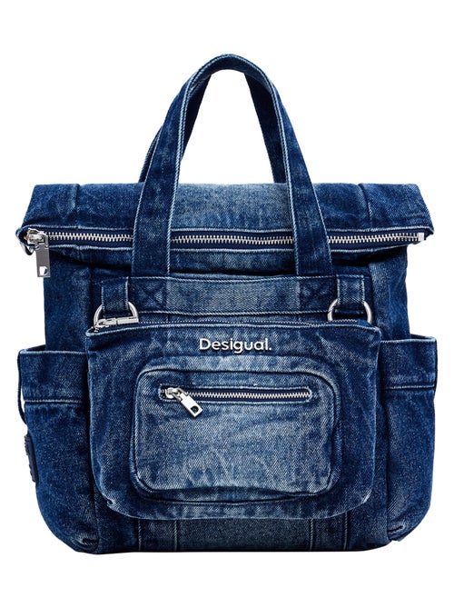 Sac à Main Desigual Modular 25 Denim Voyager Mini - Kiabi