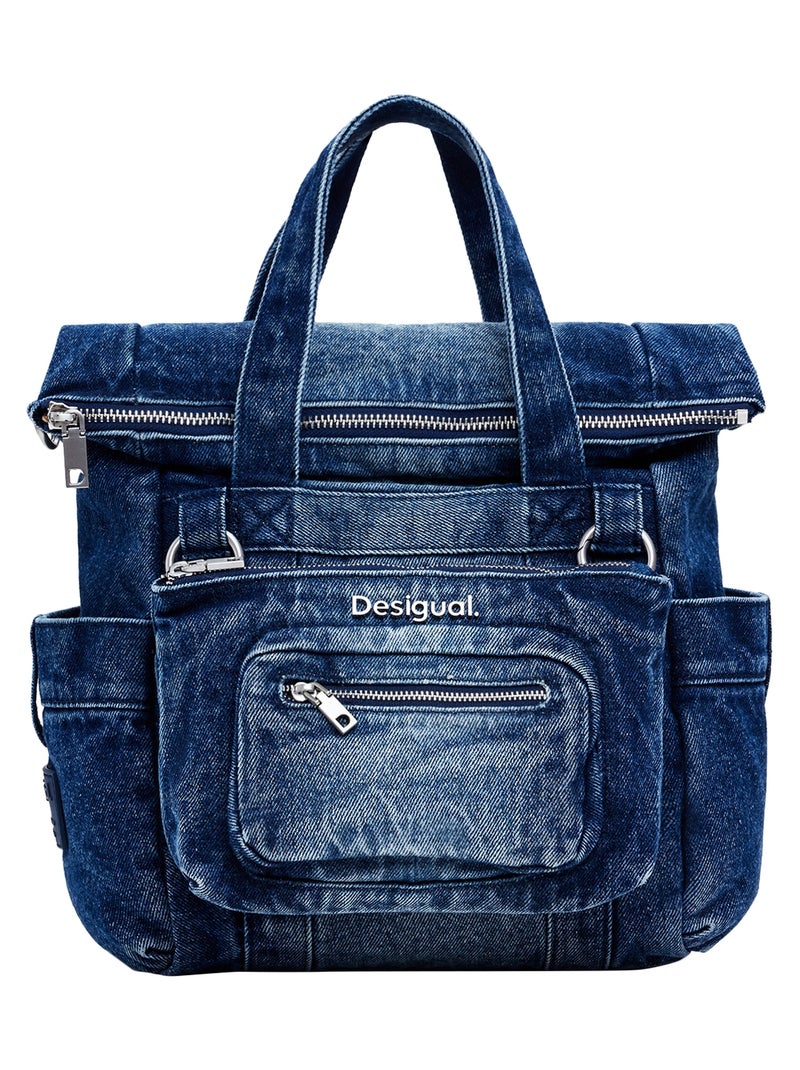 Sac à Main Desigual Modular 25 Denim Voyager Mini Bleu - Kiabi