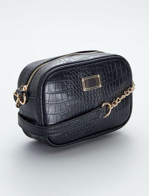 AFUNTA - Lot De 3 Dragonnes En Cuir Pour Sac à Main, Portefeuille Ou Pochette - 20,5 Cm - Noir, Blanc, Rouge