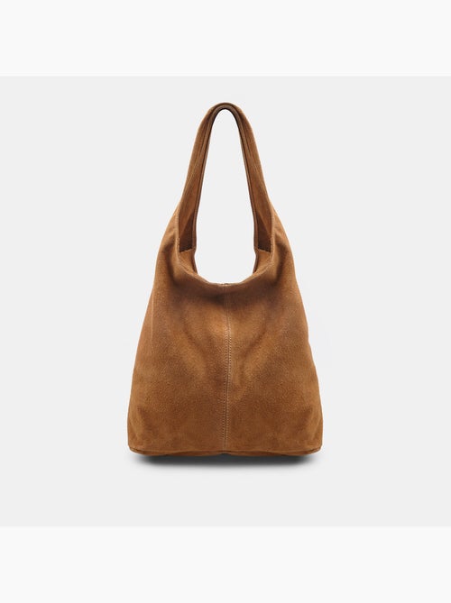 Sac à main en daim Bata - Kiabi