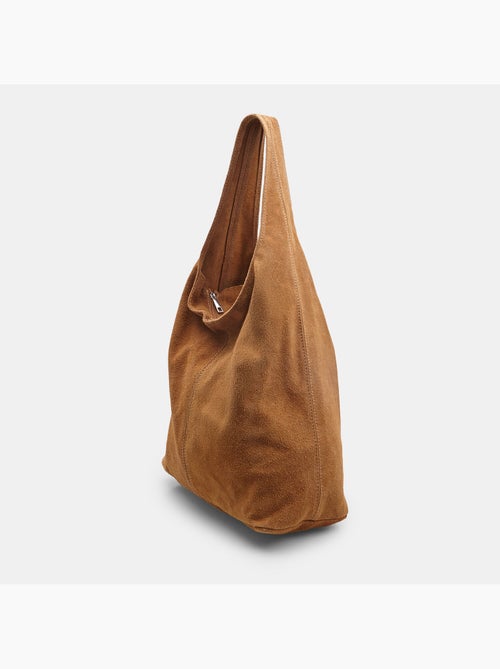 Sac à main en daim Bata - Kiabi