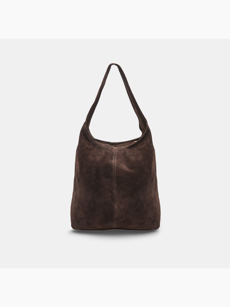 Sac à main en daim Bata Marron - Kiabi