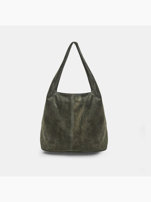 Sac à main en daim Bata - Kiabi