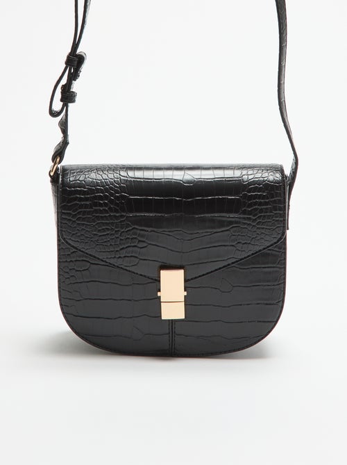 Sac à main en simili effet croco - Kiabi Sac à main en simili effet croco - Kiabi