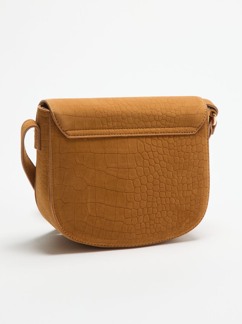 Sac à main en suédine Beige - Kiabi