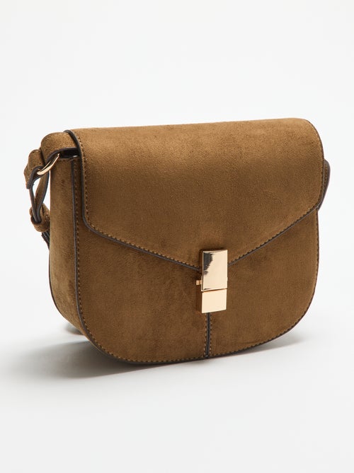Sac à main en suédine - Kiabi