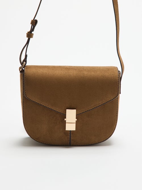 Sac à main en suédine - Kiabi