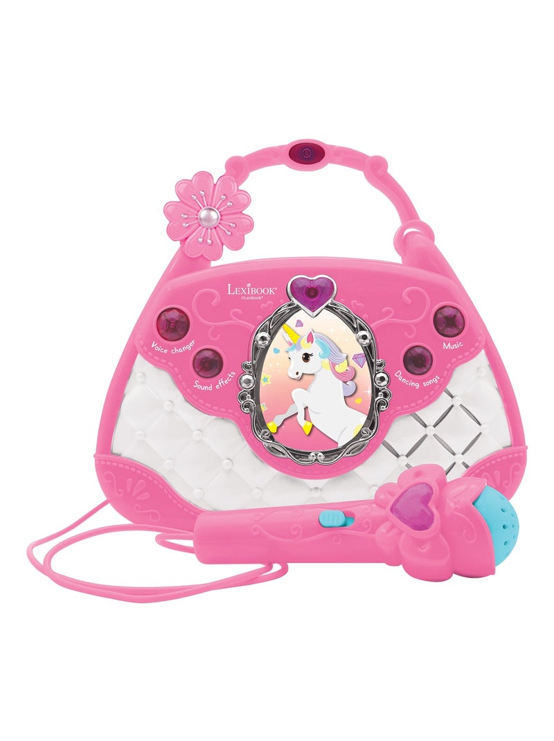 Sac à Main Enceinte Musicale avec Micro Licorne Rose - Kiabi