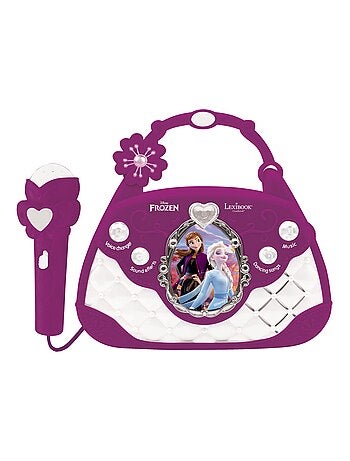Sac à Main Enceinte Musicale avec Micro Reine des Neiges