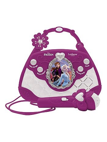 Sac à Main Enceinte Musicale avec Micro Reine des Neiges