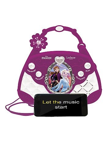 Sac à Main Enceinte Musicale avec Micro Reine des Neiges
