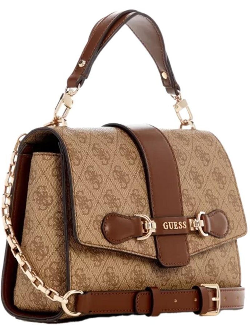 Sac à main Femme Guess Marron cappuccino - Kiabi