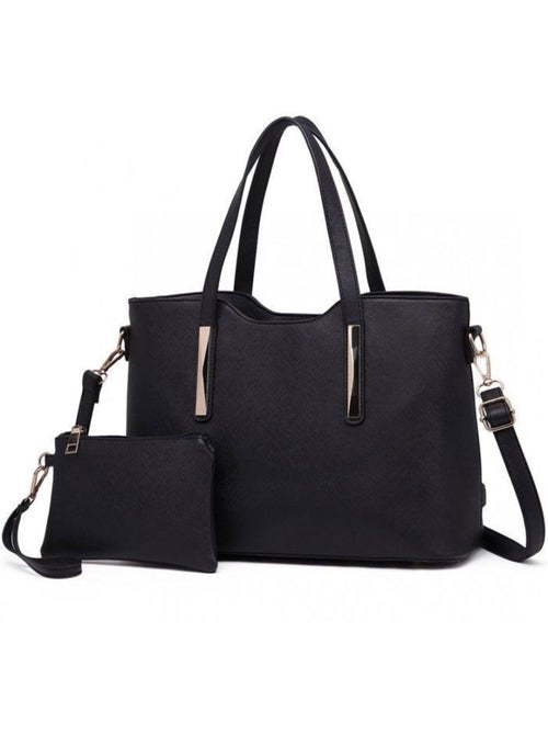 Sac à main femme lot de 2 avec pochette souple - miss lulu - Kiabi Sac à main femme lot de 2 avec pochette souple - miss lulu - Kiabi