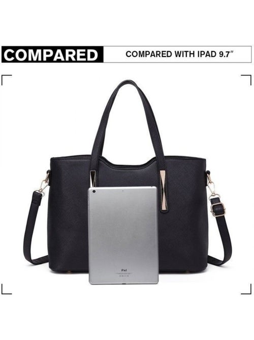 Sac à main femme lot de 2 avec pochette souple - miss lulu - Kiabi Sac à main femme lot de 2 avec pochette souple - miss lulu - Kiabi