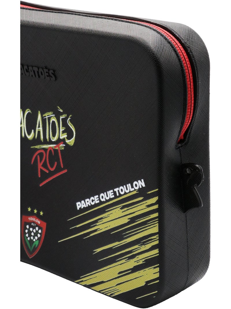 Sac à main GISELA X RCT Noir Rouge - Kiabi