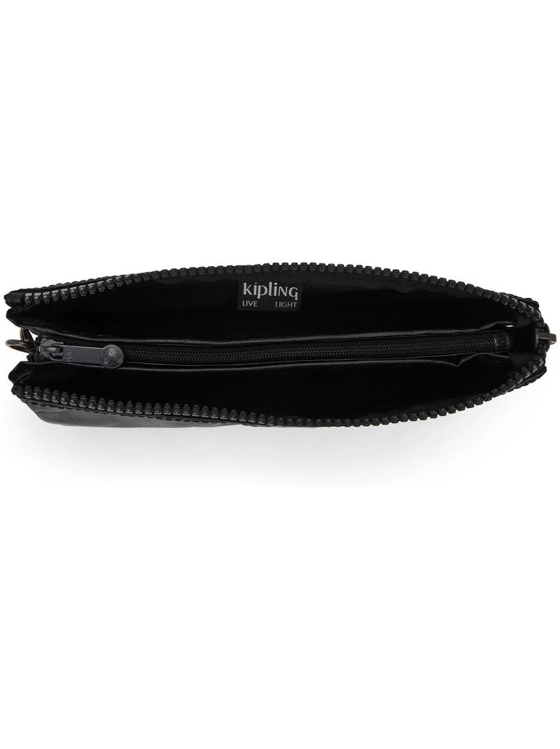 Sac à main – Grande Pochette Creativity XL avec dragonne – Kipling Noir - Kiabi