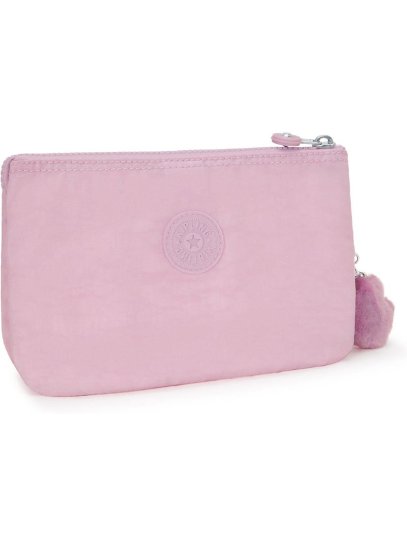 Sac à main – Grande Pochette Creativity XL avec dragonne – Kipling Rose clair - Kiabi